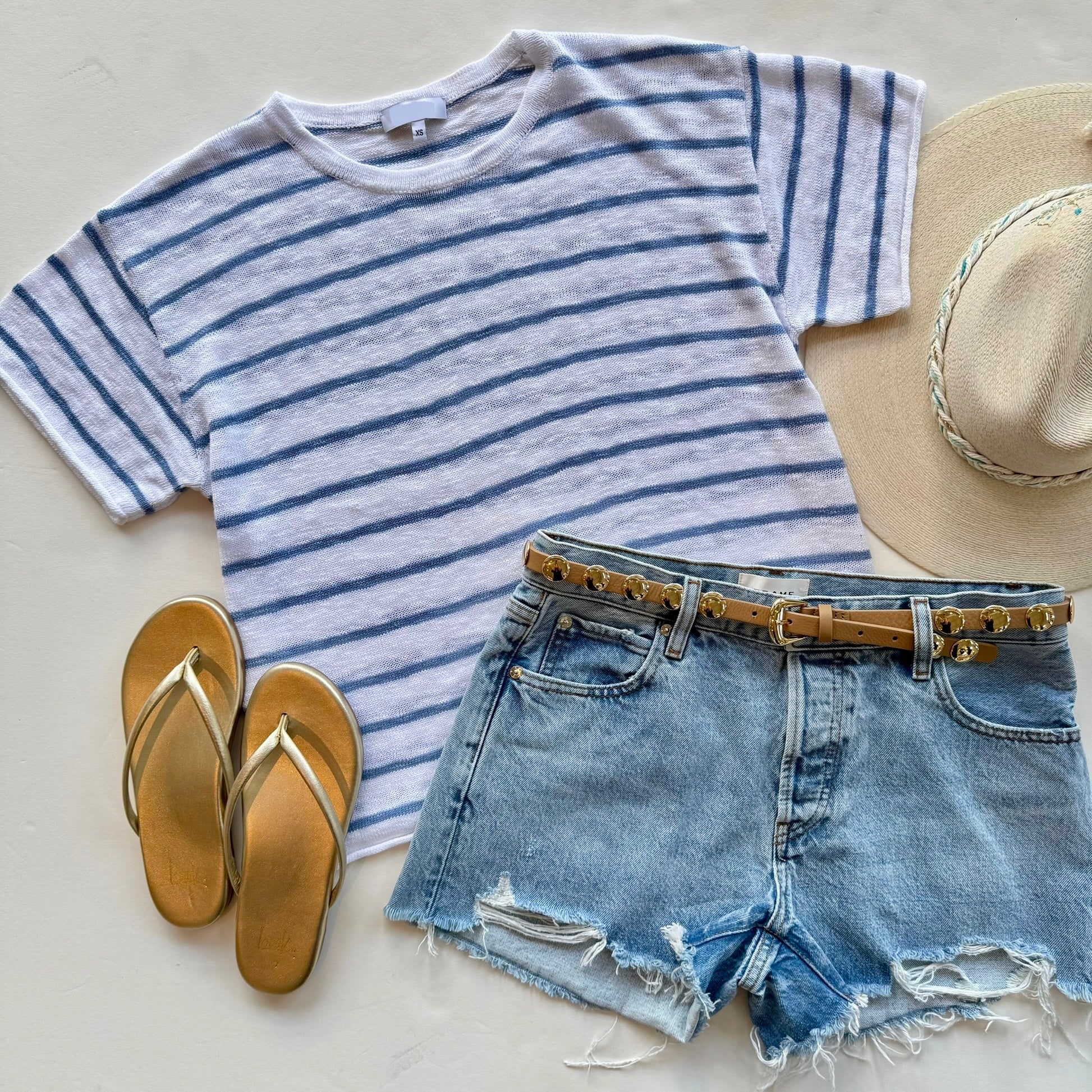 Js60022 Sailor Stripe Tee