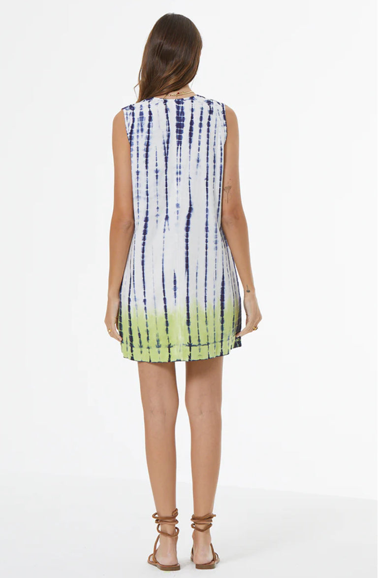 Yfb31242 Tie Dye Shift Dress