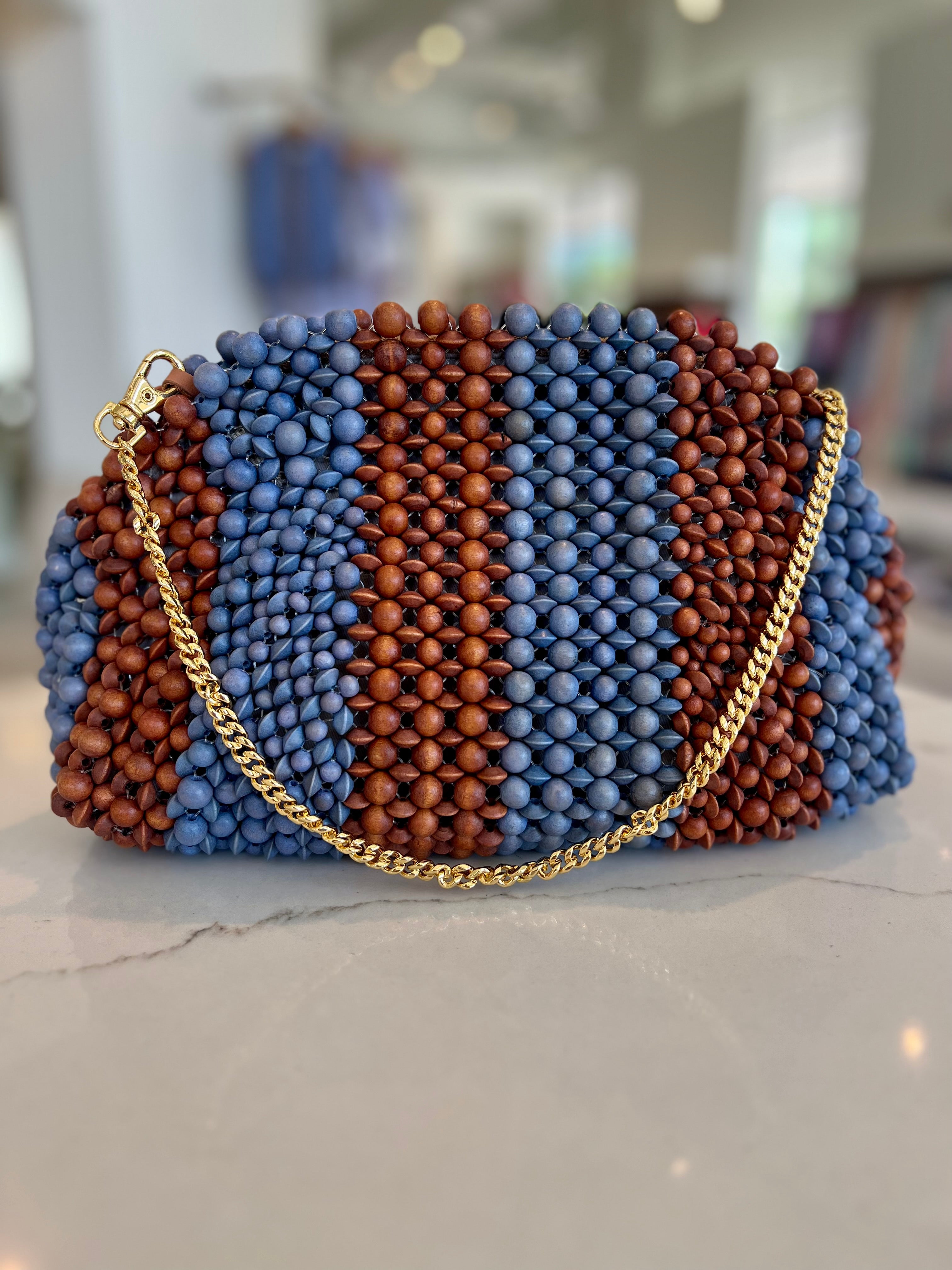 Half Moon Chain Strap Purse