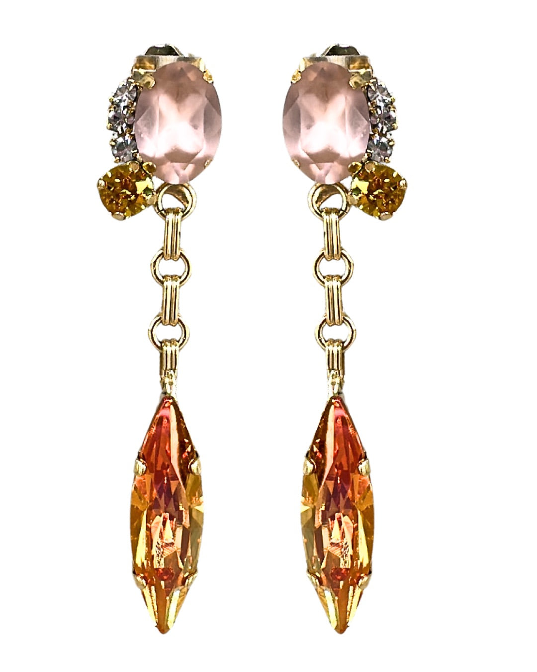E1103 Crystal Drop Earrings