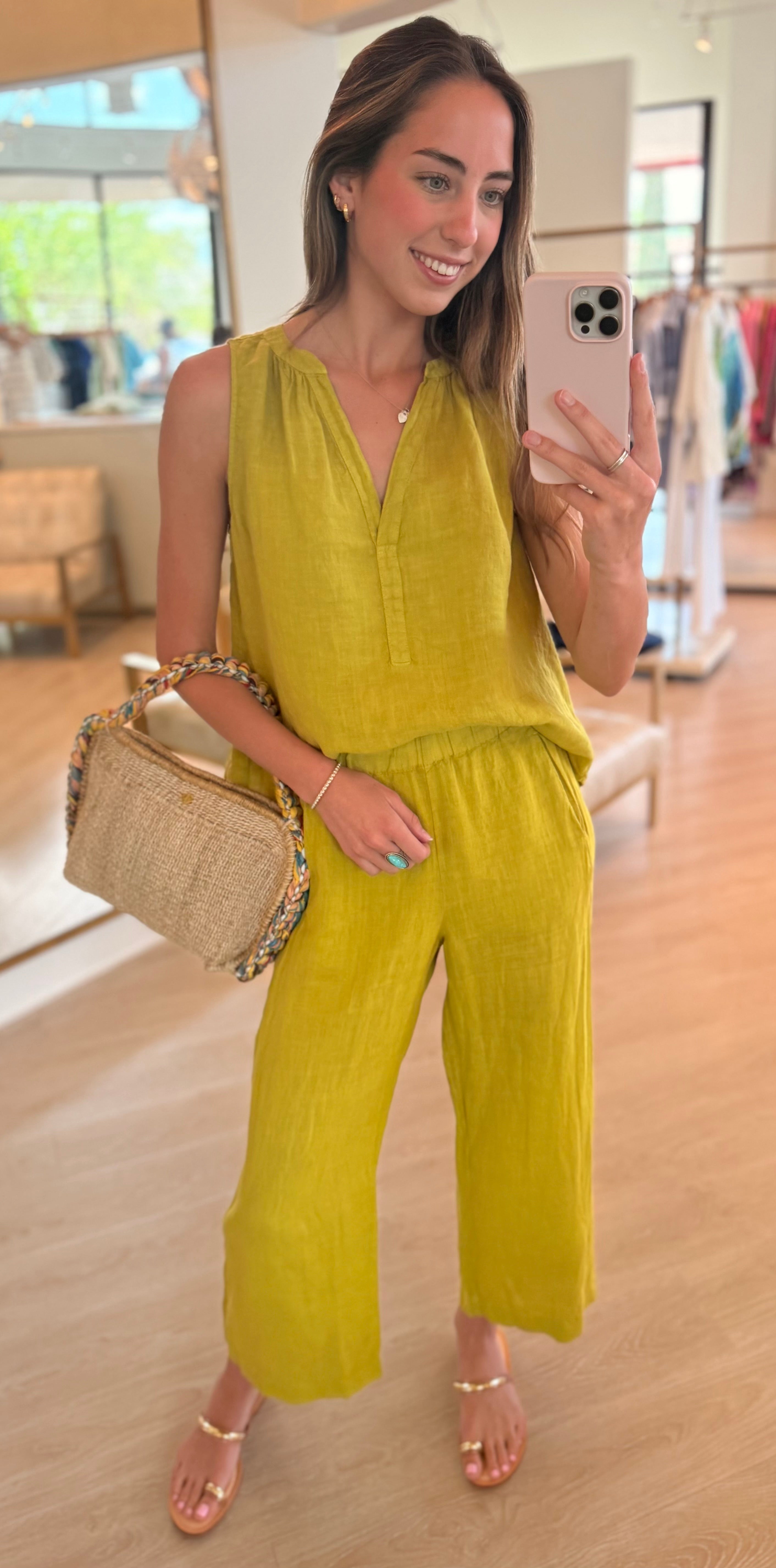 Velola Dandelion Pull On Pant
