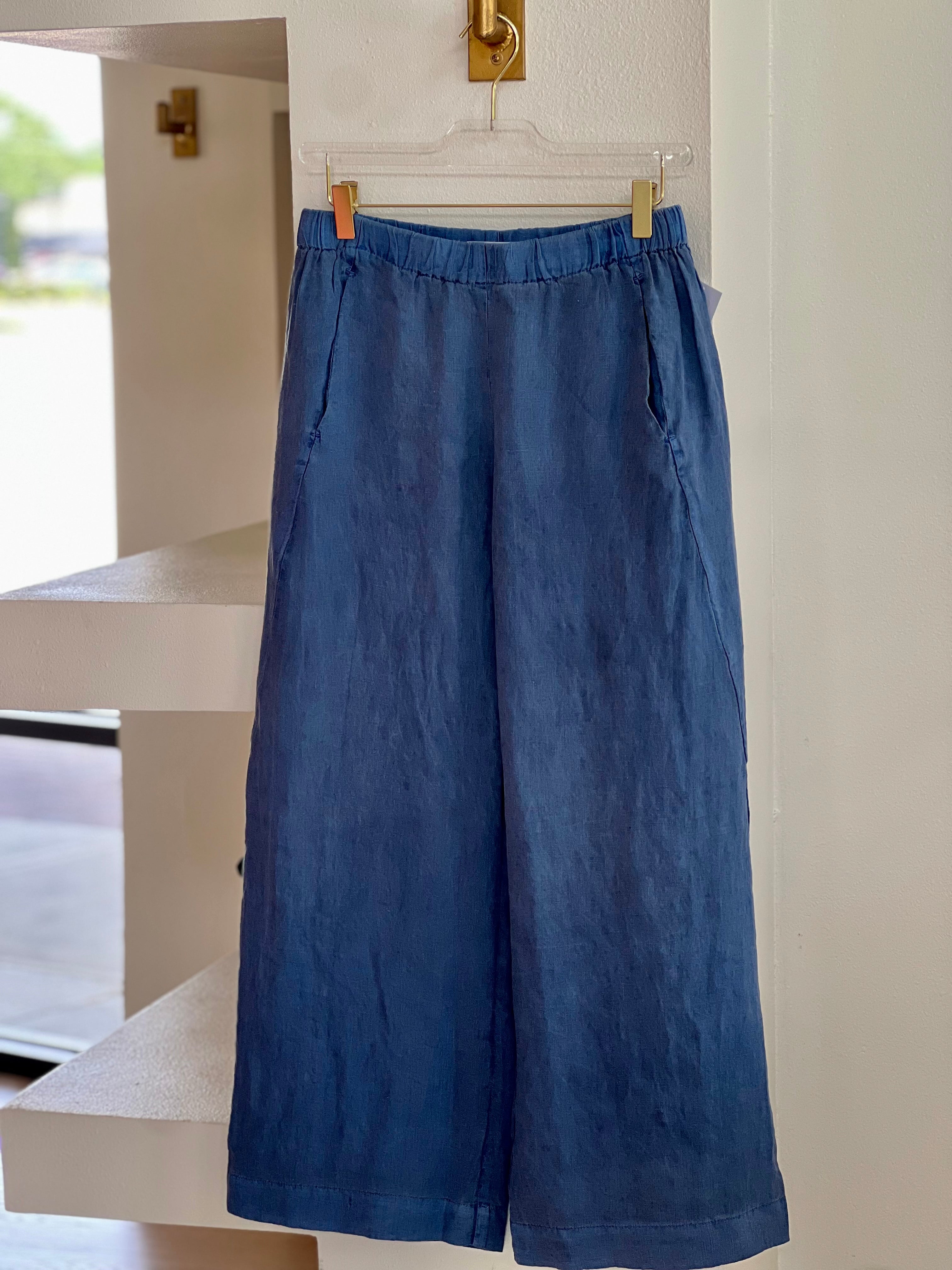 Velola Indigo Pull On Pant