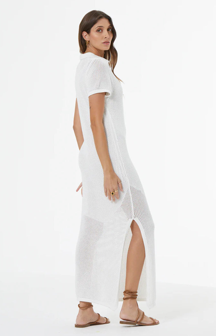 Yf31194 Crochet Maxi Dress