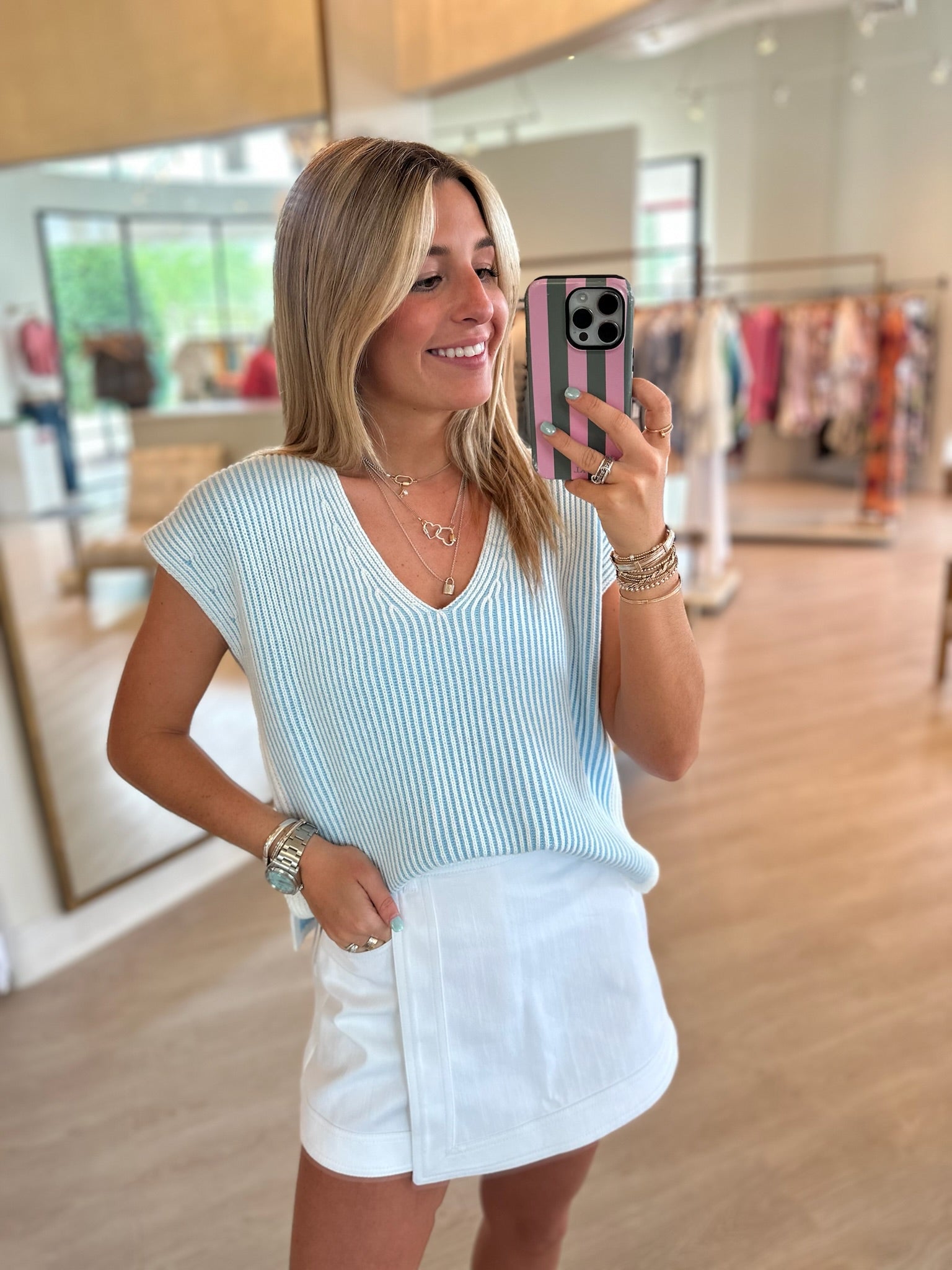 Js22014 Baby Blue Pullover