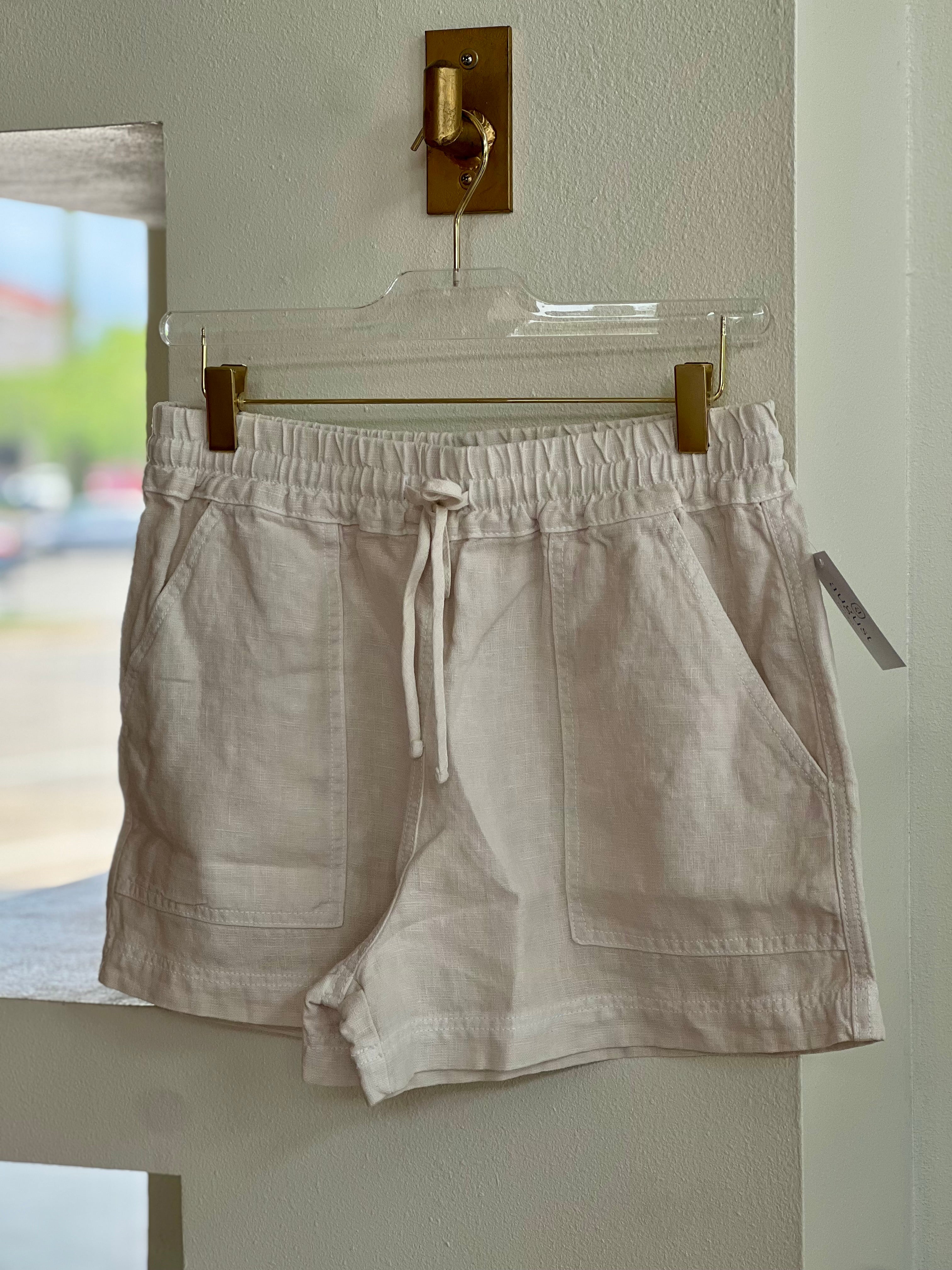 Vesutton Chalk Drawstring Shorts