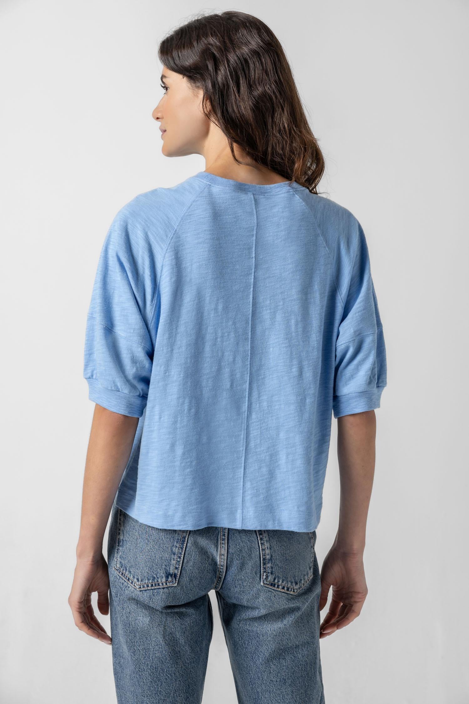 Lipa2969 Malibu Blue Sweatshirt Tee