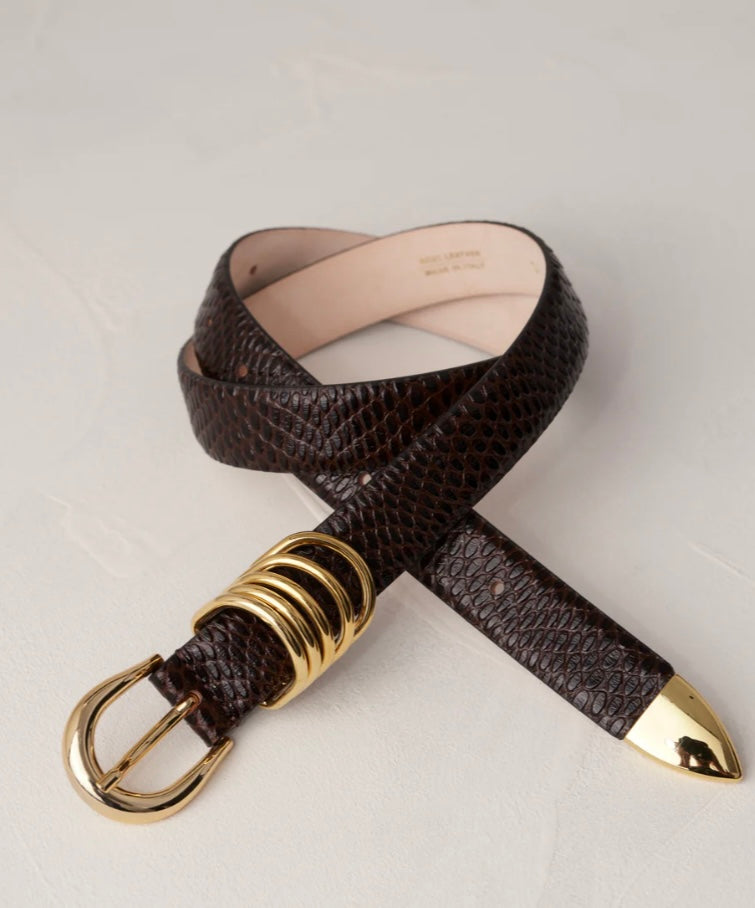 Kristen Brown Viper Belt