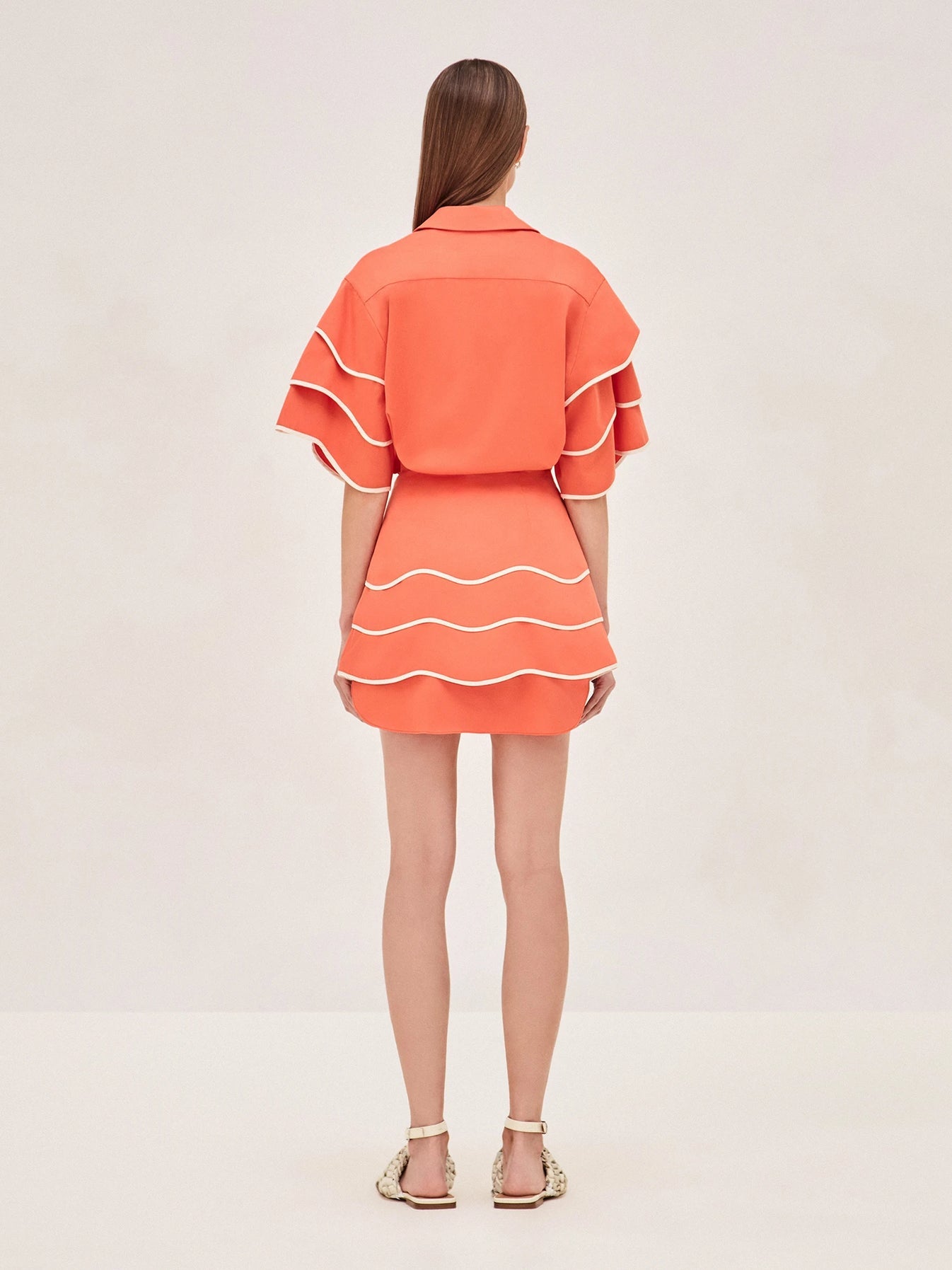 Al9343 Alexis Solan Dress - Orange