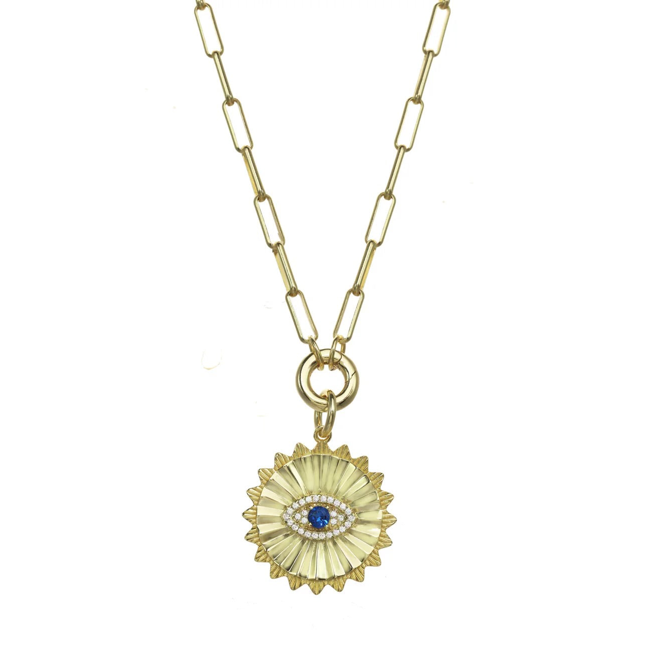 Gcn76 Evil Eye Pendant Necklace