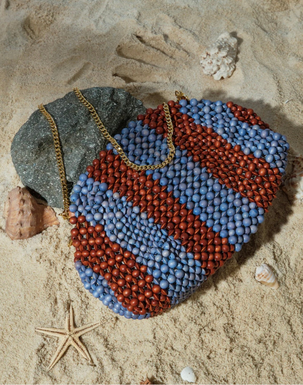 Half Moon Chain Strap Purse