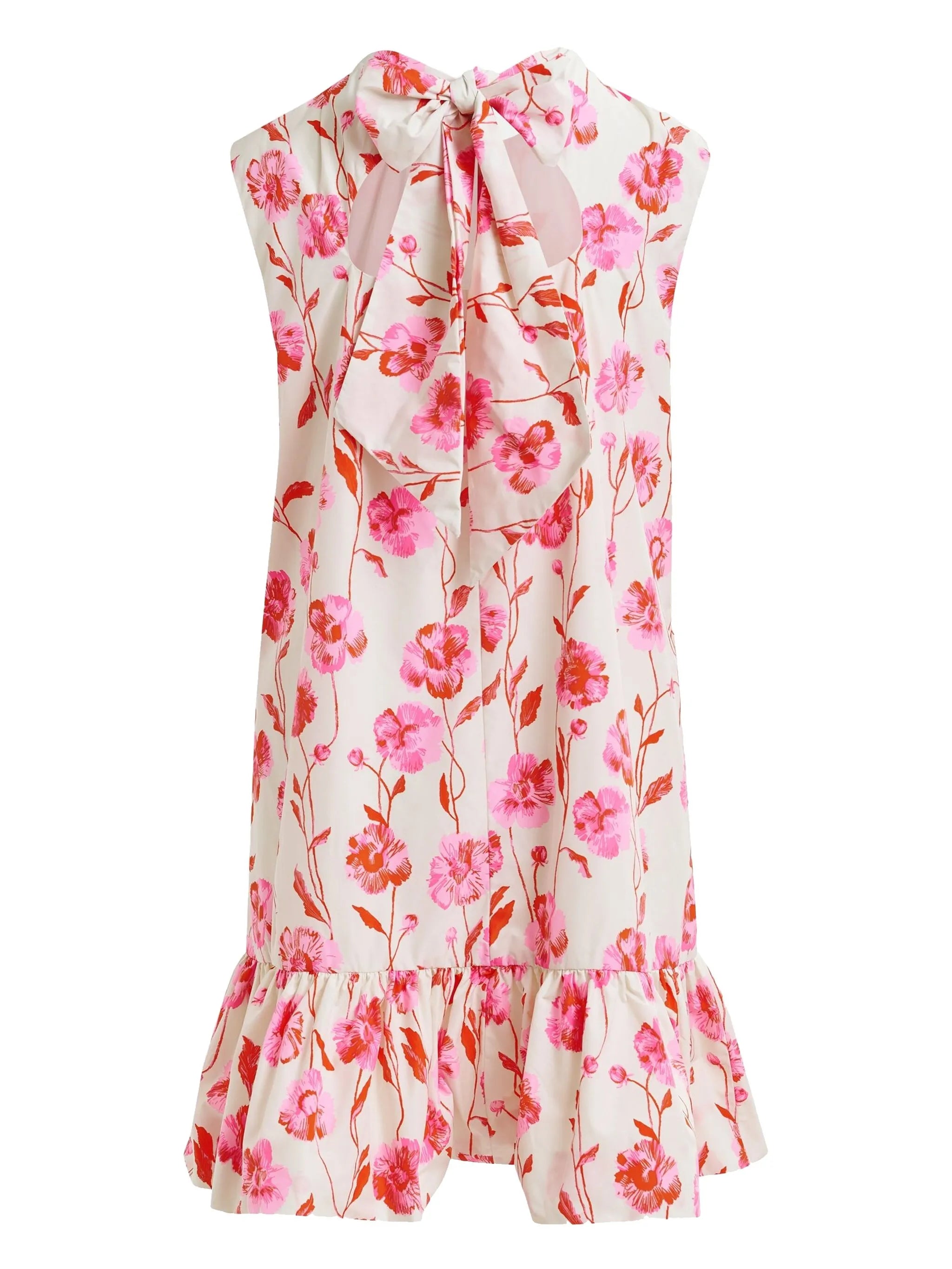 Eshibernate Floral Ruffle Mini Dress