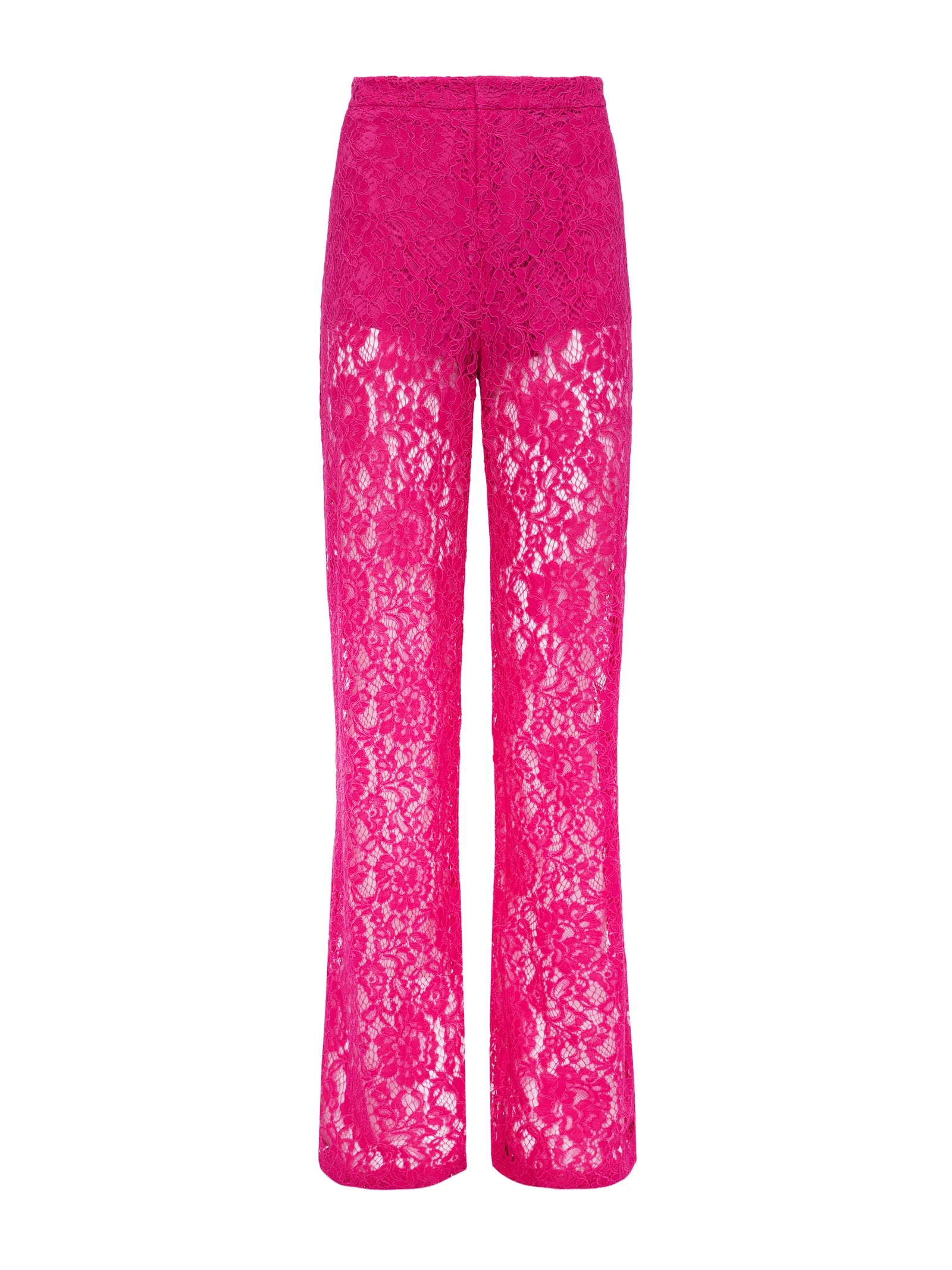 La2911 Pink Lace Trousers