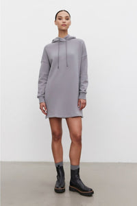 Vetta Grey Hoodie Dress