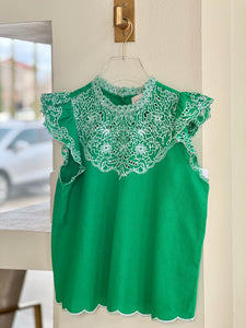 Lo373 Green Paradise Top