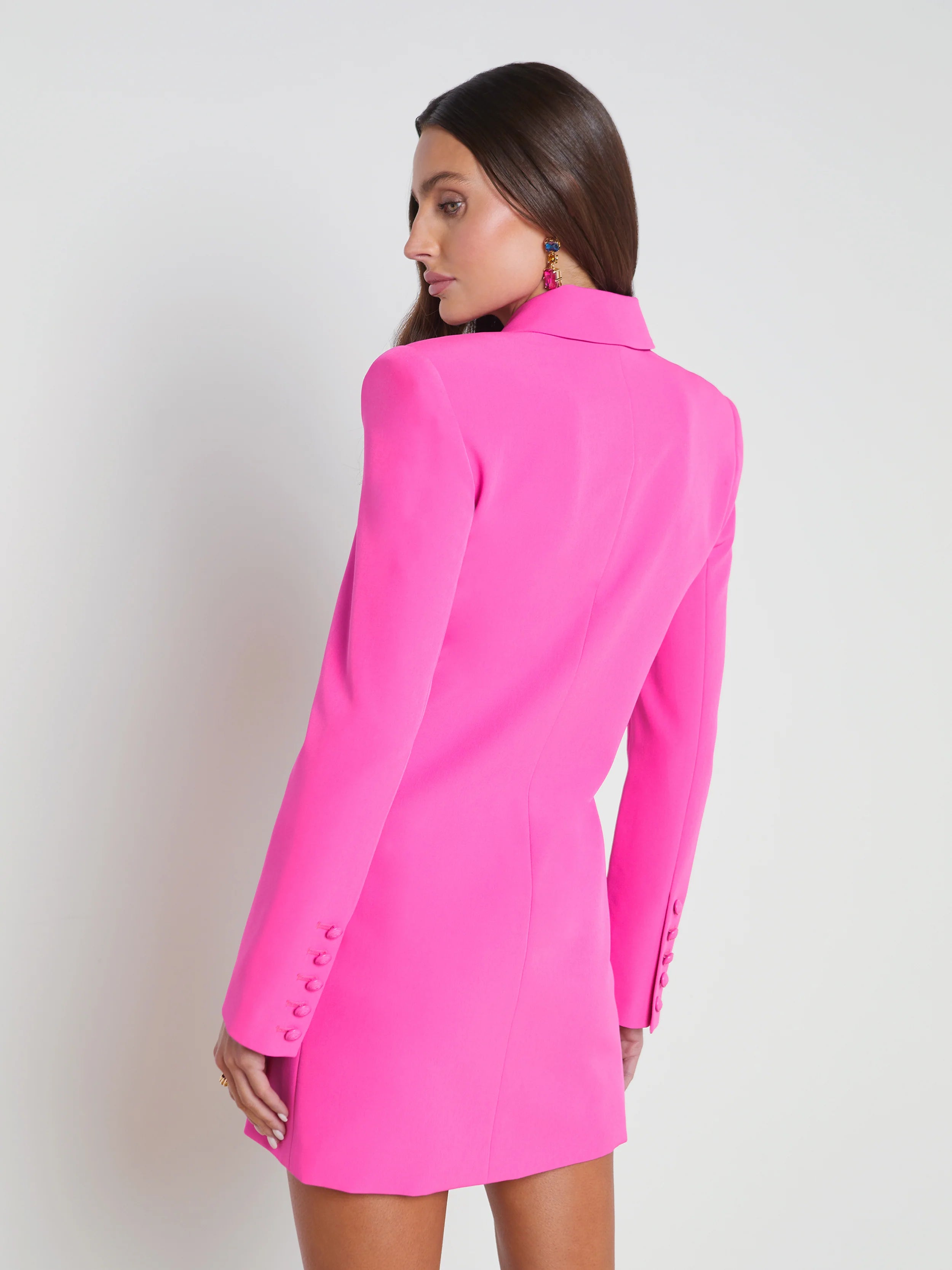 La61362 L’Agence Hot Pink Blazer Dress