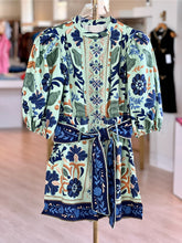 Load image into Gallery viewer, Fa317943 Ocean Tapestry Romper
