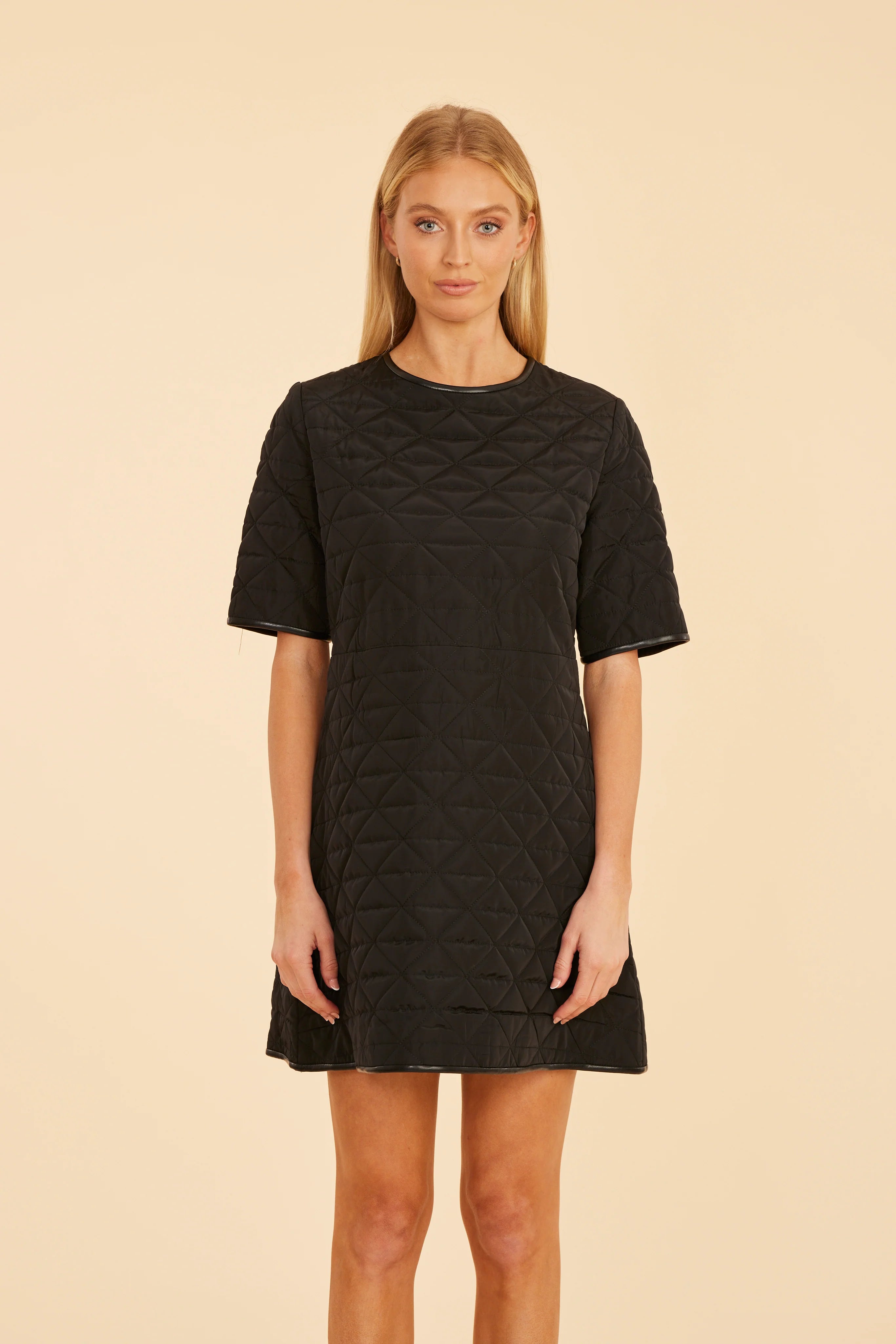 Do75625 Dolce Cabo Quilted Dress