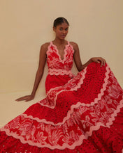 Load image into Gallery viewer, Fa317883 Red Maxi Dress
