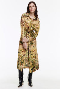 Smfa24024 Landscape Shirt Dress