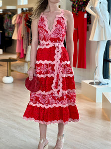 Fa317883 Red Maxi Dress