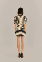 Load image into Gallery viewer, Fa319575 Mixed Stripe Mini Dress
