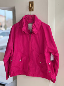 Adfush Pink Bomber Jacket