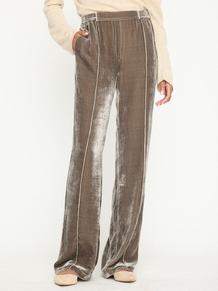 Br4130 Brochu Walker Grey Velvet Pant