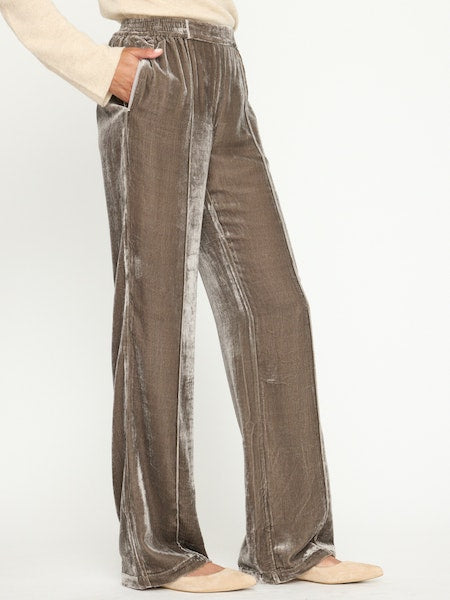 Br4130 Brochu Walker Grey Velvet Pant