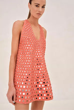 Load image into Gallery viewer, Ala8678 Alexis Nia Reflective Rose Dress
