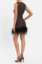 Load image into Gallery viewer, Re1799 Rebecca Vallance Monet Mini Feather Dress
