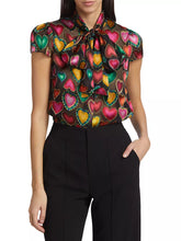 Load image into Gallery viewer, Alcc402b01008 Bow Collar Button Down
