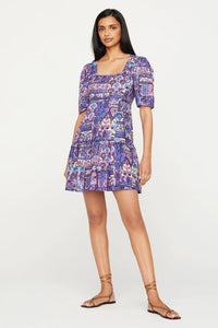 Ma2t10 Violet Tile Dress