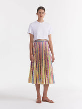 Load image into Gallery viewer, Sa2210 Bloom Pleated Midi Skirt
