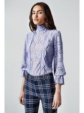 Load image into Gallery viewer, Smpf2304 Mauve Lace Top
