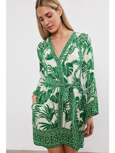 Load image into Gallery viewer, Vemella Green Palm Dress
