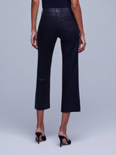 Load image into Gallery viewer, La2721 L’Agence Coated Wide Leg Crop
